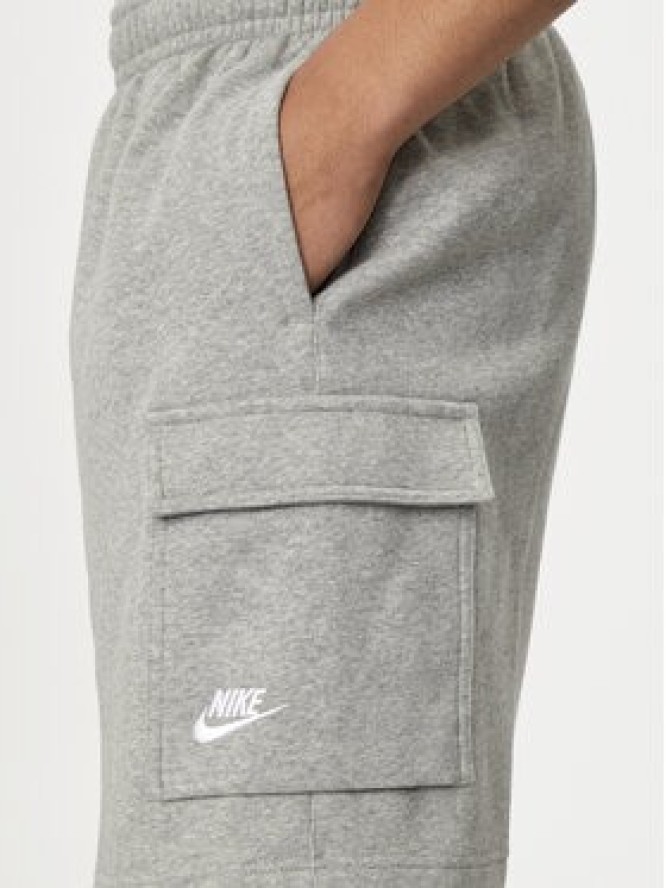 Nike Szorty sportowe CZ9956 Szary Standard Fit