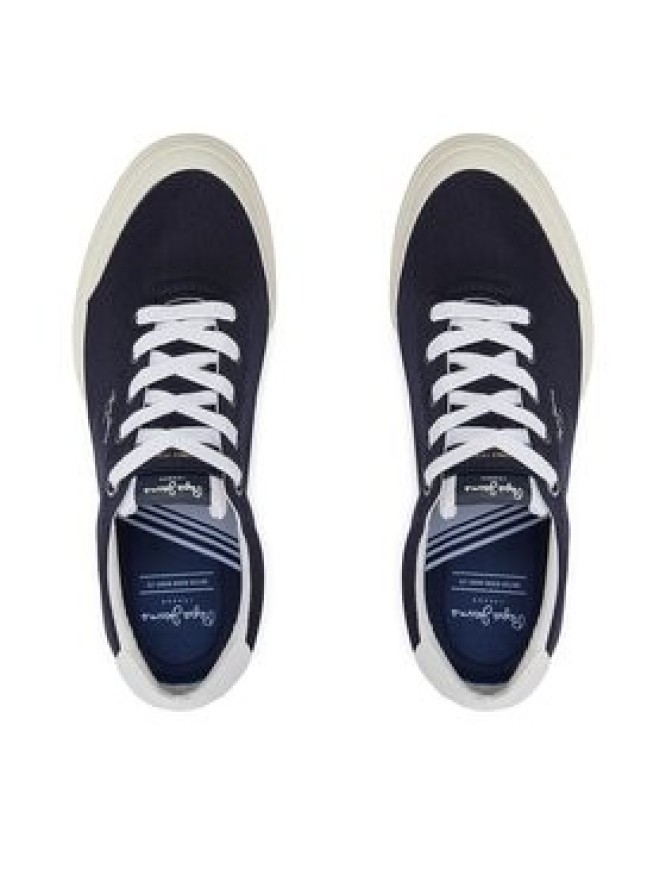 Pepe Jeans Sneakersy Kenton Serie M PMS31041 Granatowy