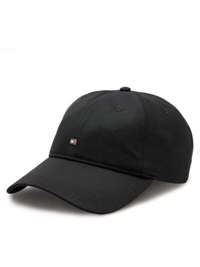 Tommy Hilfiger Czapka z daszkiem Flag Poly 6 Panel Cap AM0AM12530 Czarny