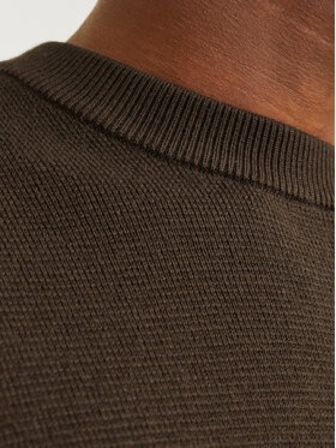 Jack&Jones Sweter Milano 12259666 Beżowy Relaxed Fit