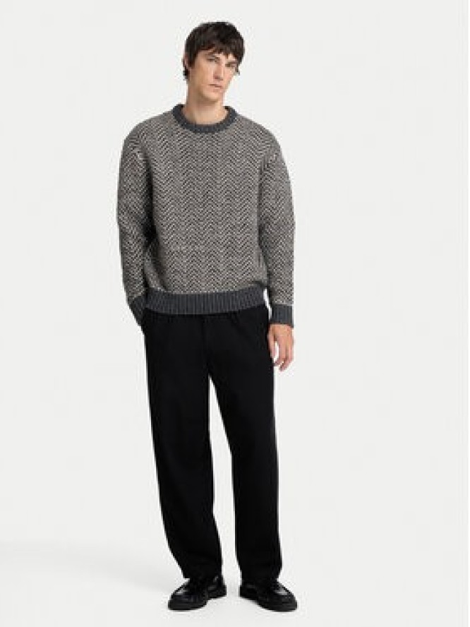 Selected Homme Sweter 16094589 Szary Regular Fit