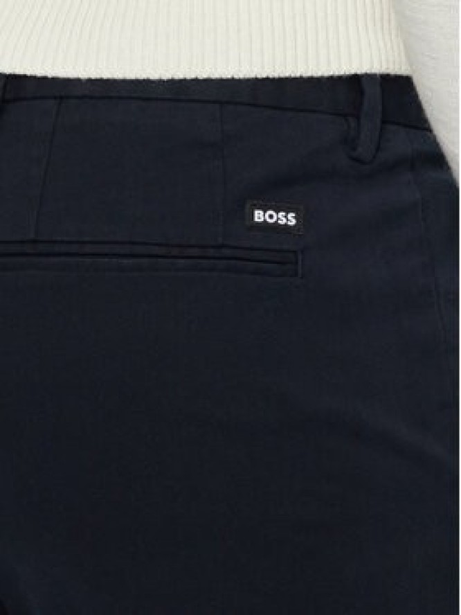 Boss Chinosy Kaito1 50487966 Granatowy Slim Fit