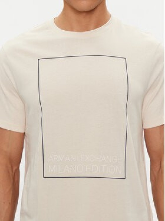 Armani Exchange T-Shirt 3DZTHB ZJ8EZ 1792 Szary Regular Fit