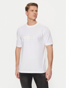 BOSS T-Shirt 50531271 Biały Regular Fit