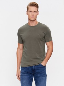 Trussardi T-Shirt 52T00767 Szary Regular Fit