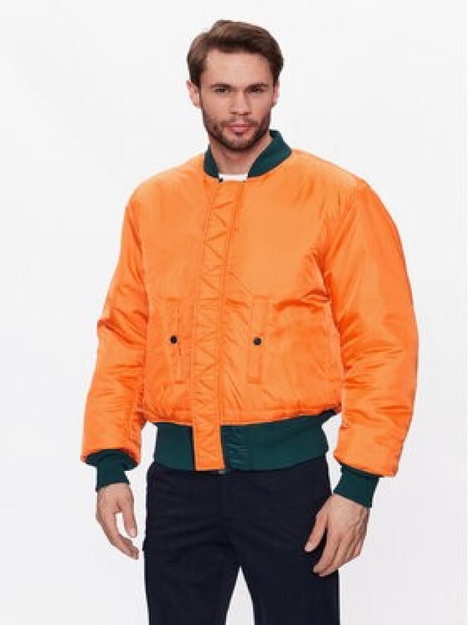 Alpha Industries Kurtka bomber MA-1 100101 Granatowy Oversize