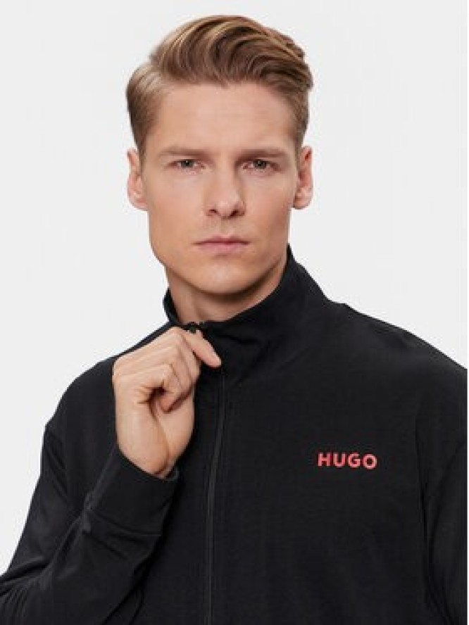 Hugo Bluza Linked 50505128 Czarny Regular Fit