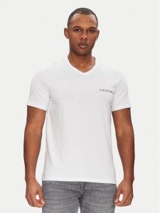 Emporio Armani Underwear Komplet 2 t-shirtów EM000392 AF10779 M0082 Biały Regular Fit