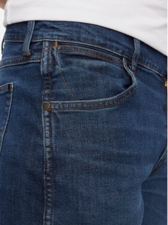 Wrangler Szorty jeansowe Colton 112350824 Niebieski Slim Fit