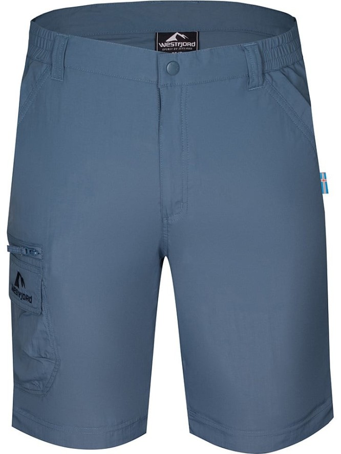 Westfjord Spodnie trekkingowe Zip-Off "Eldfjall" w kolorze niebieskim rozmiar: XL