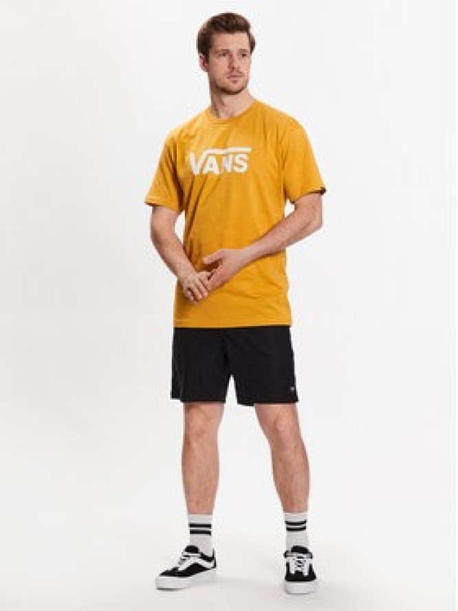 Vans Szorty materiałowe Range VN0005ZY Czarny Relaxed Fit