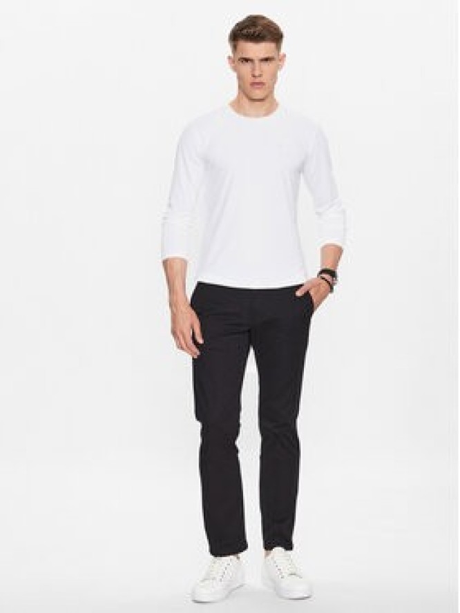 Guess Longsleeve M3YI39 KBS60 Biały Slim Fit