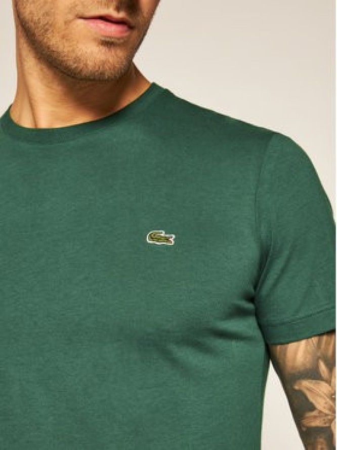 Lacoste T-Shirt TH2038 Zielony Regular Fit