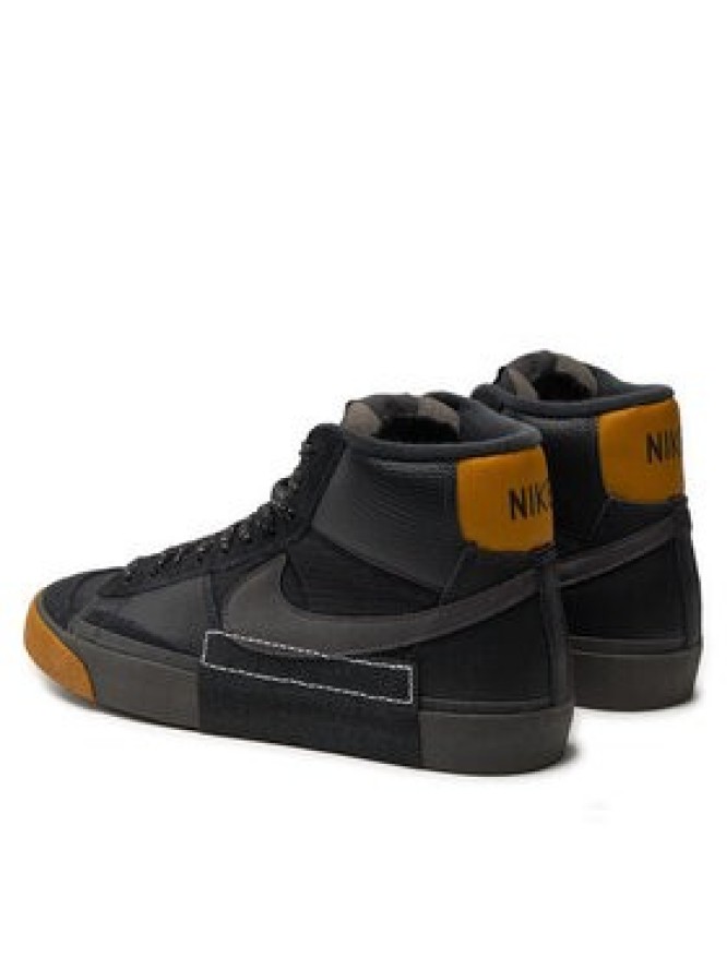 Nike Sneakersy Blazer Mid Pro Club FB8891 001 Czarny