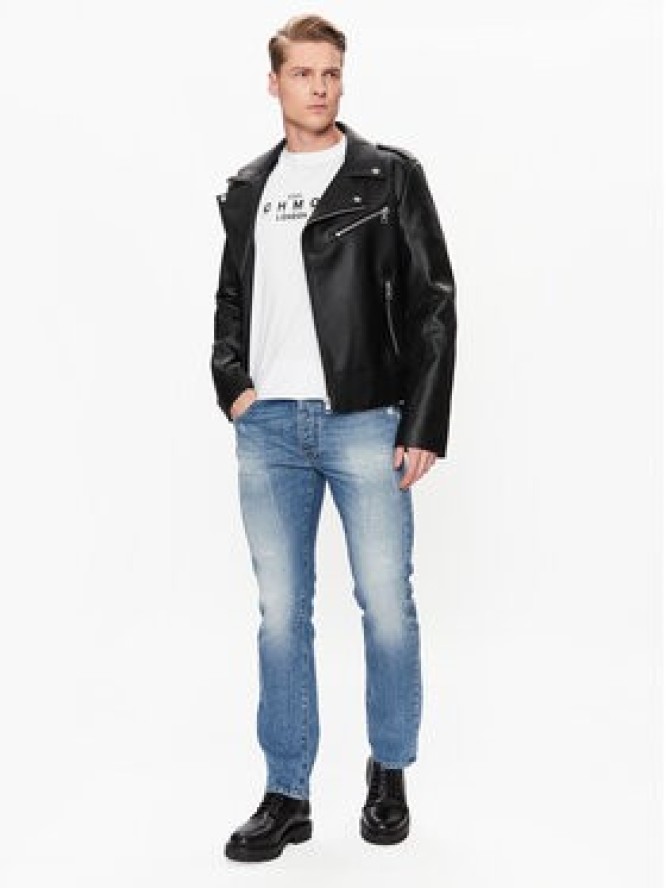 John Richmond Jeansy RMP23146JE Niebieski Skinny Fit