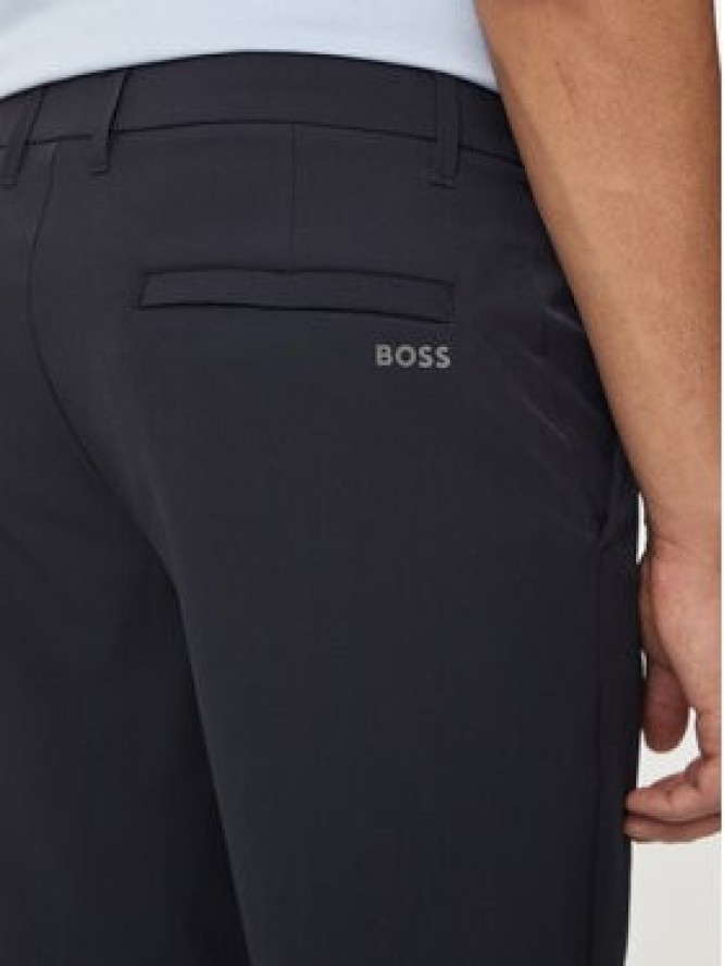 Boss Szorty materiałowe S_Commuter 50504392 Granatowy Slim Fit