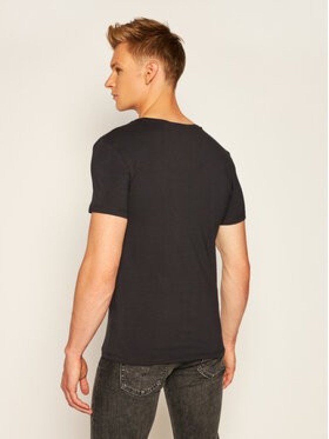 Guess T-Shirt U97M01 JR003 Czarny Slim Fit