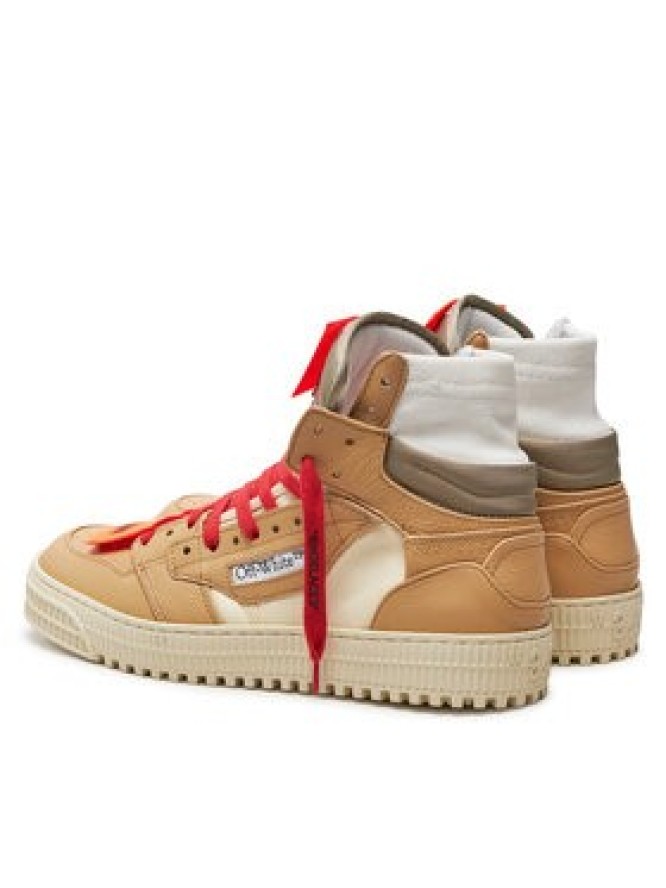 Off-White Sneakersy OMIA065S22LEA0030461 Brązowy