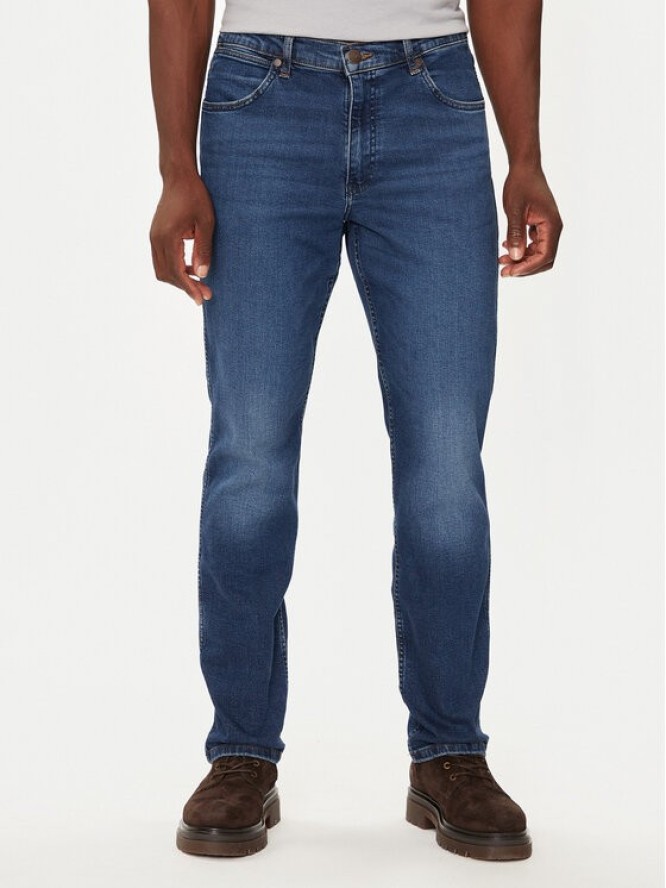 Wrangler Jeansy Greensboro 112358221 Niebieski Straight Fit