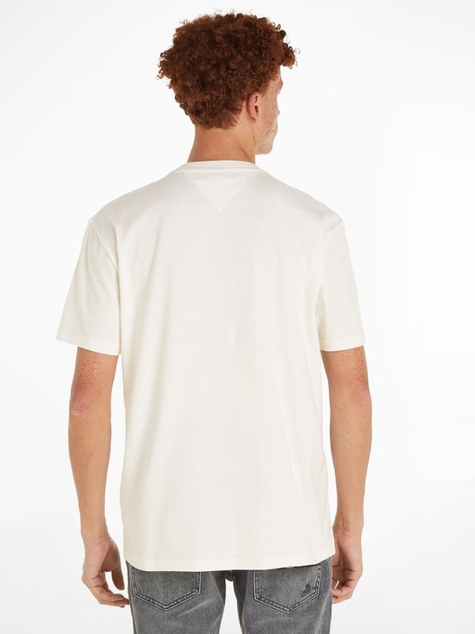 TOMMY JEANS Koszulka w kolorze białym rozmiar: S