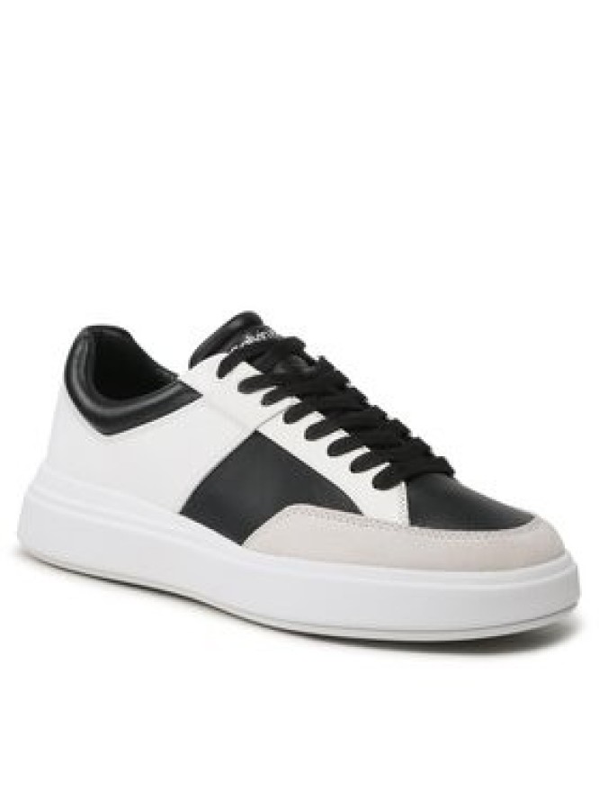 Calvin Klein Sneakersy Low Top Lace Up HM0HM01047 Czarny