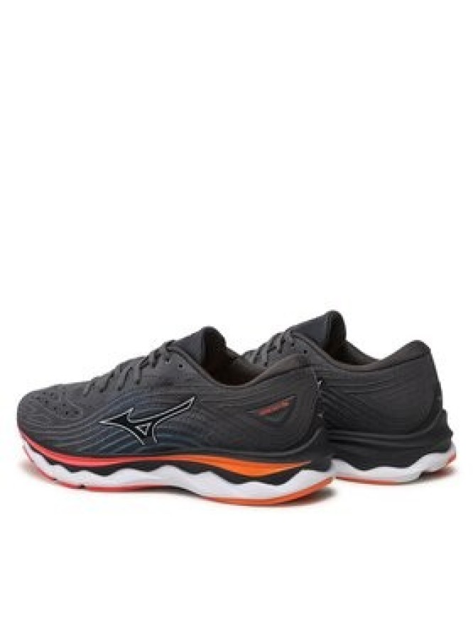 Mizuno Buty do biegania Wave Sky 6 J1GC220251 Szary