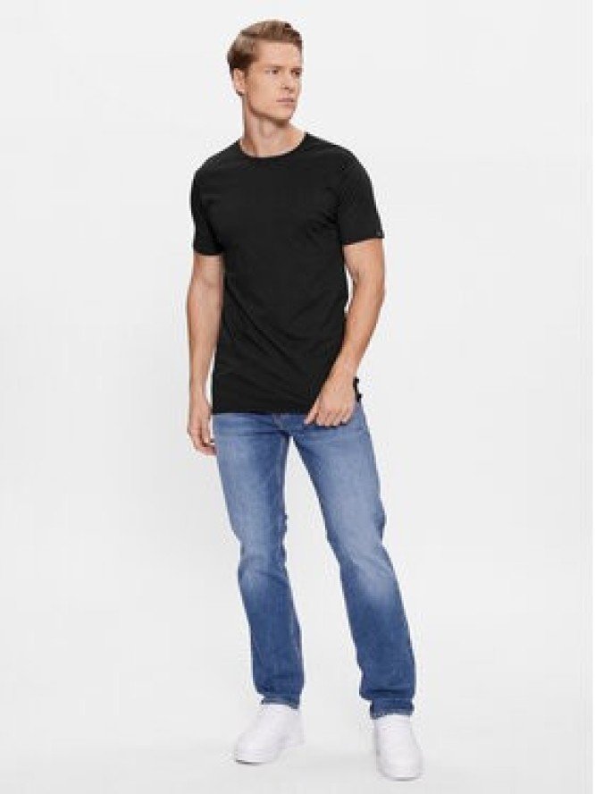 Puma Komplet 2 t-shirtów Basic 935016 Czarny Regular Fit