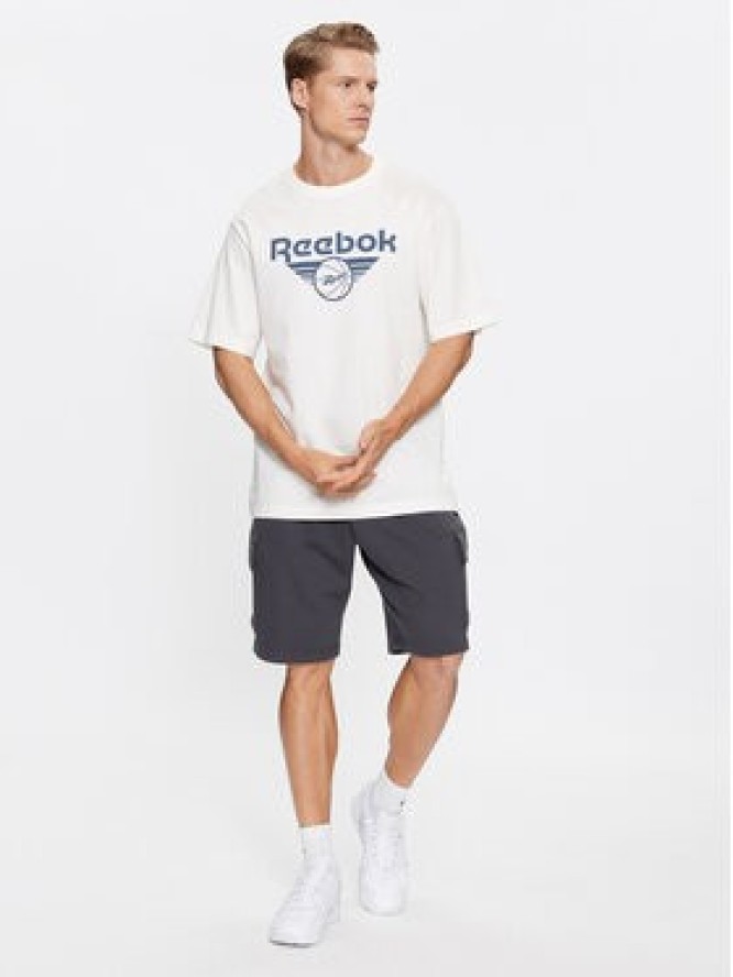 Reebok T-Shirt Basketball IL4435 Biały Regular Fit