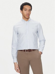 BOSS Koszula Roan 50520275 Błękitny Slim Fit