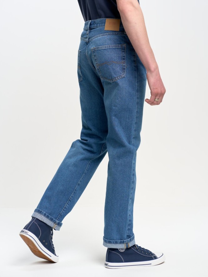 Spodnie jeans męskie Trent 114