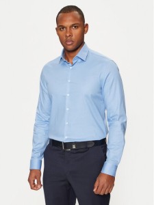 Calvin Klein Koszula K10K112946 Niebieski Slim Fit