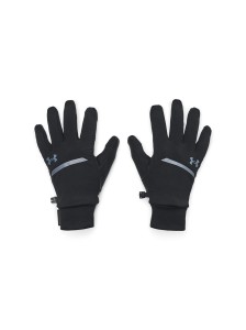 Rękawiczki do biegania męskie Under Armour UA Storm Fleece Run Gloves - czarne