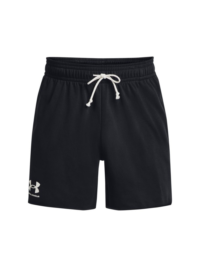 Spodenki dresowe męskie Under Armour UA Rival Terry 6in Short - czarne