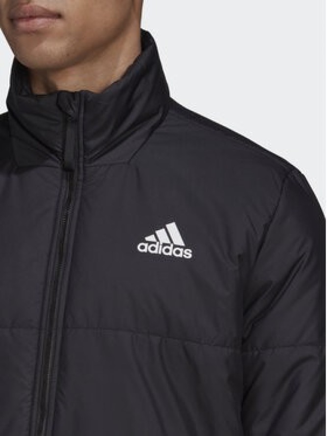 adidas Kurtka puchowa Bsc 3-Stripes HG8758 Czarny Regular Fit