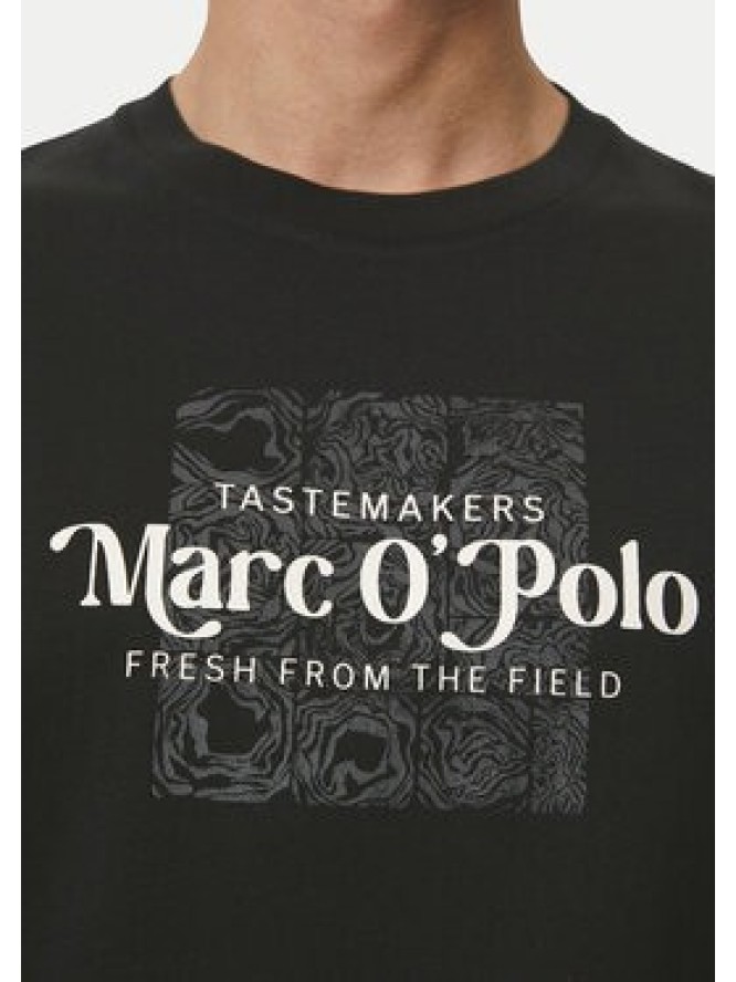 Marc O'Polo T-Shirt 423 2012 51076 Czarny Regular Fit