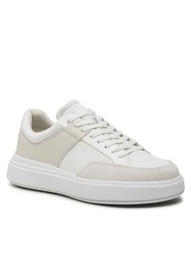 Calvin Klein Sneakersy Low Top Lace Up HM0HM01047 Biały