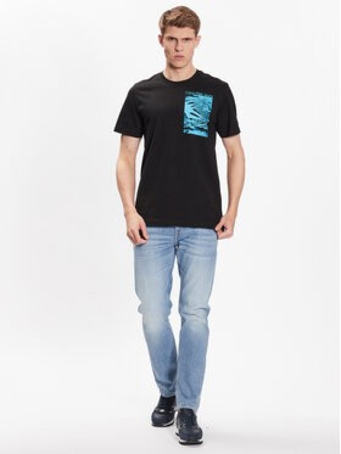 Calvin Klein Jeans T-Shirt J30J323723 Czarny Regular Fit