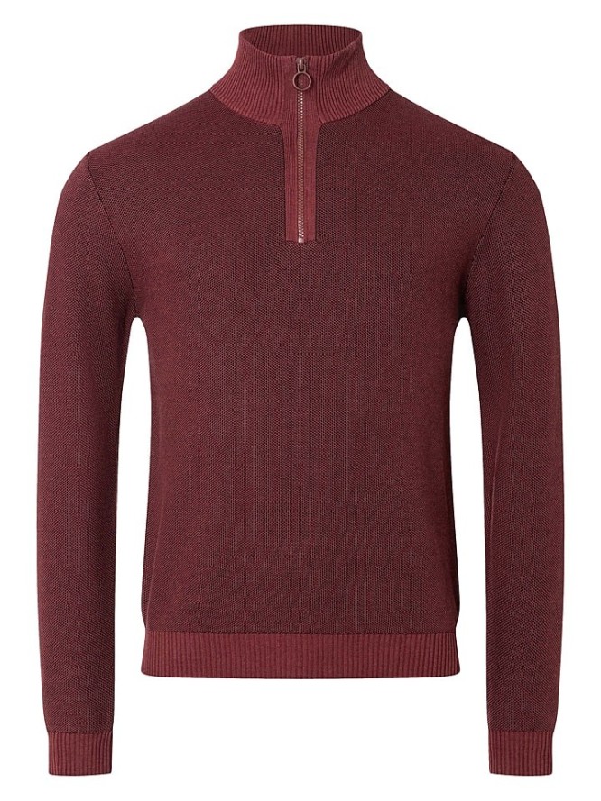 Timezone Sweter w kolorze bordowym rozmiar: M
