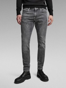 G-Star Dżinsy - Skinny fit - w kolorze antracytowym rozmiar: W33/L34