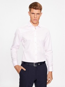 Eterna Koszula 8005/F659 Różowy Slim Fit