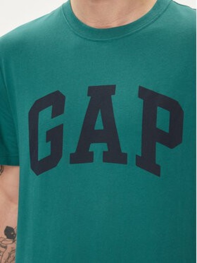 Gap T-Shirt 856659-06 Zielony Regular Fit