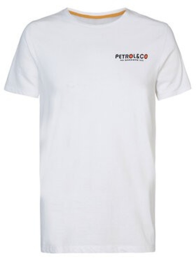 Petrol Industries T-Shirt M-1030-TSR686 Biały Regular Fit