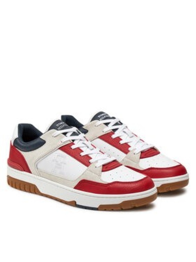 Tommy Hilfiger Sneakersy Th Basket Street Block FM0FM05117 Kolorowy