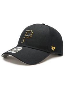 47 Brand Czapka z daszkiem MLB Pittsburgh Pirates '47 MVP B-MVP20WBV-BKJ Czarny