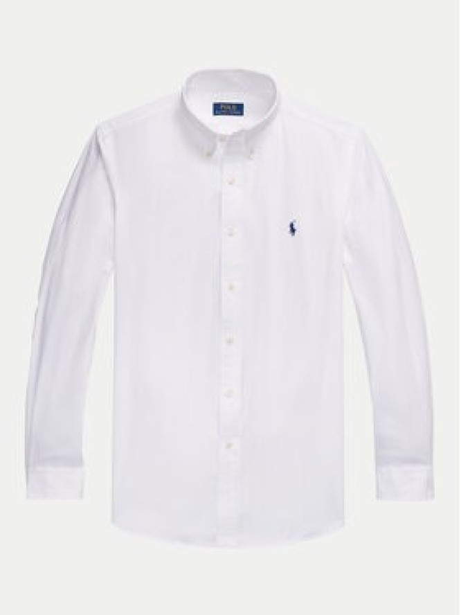 Polo Ralph Lauren Koszula 710928255002 Biały Custom Fit