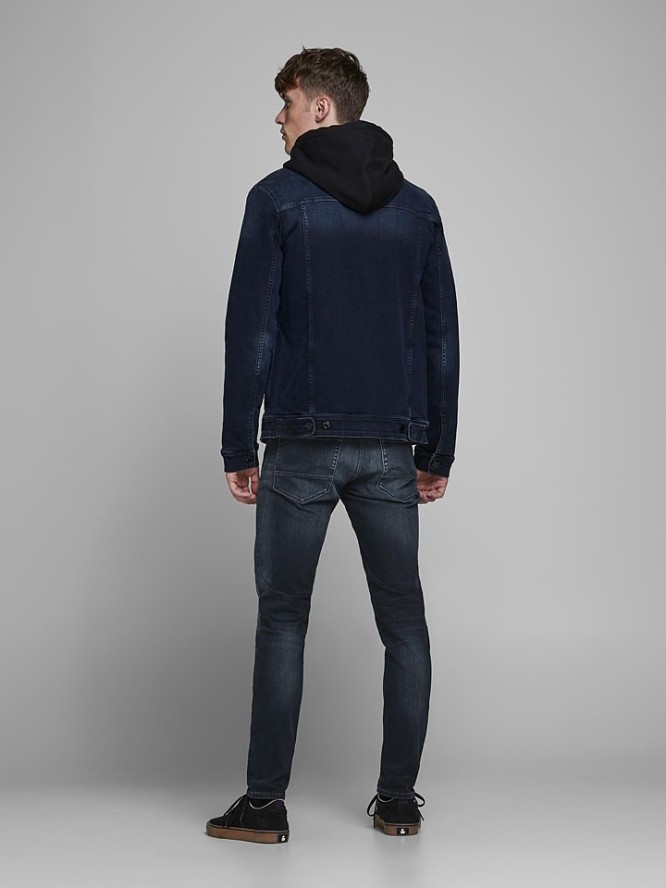 Jack & Jones Dżinsy "Glenn" - Slim fit - w kolorze granatowym rozmiar: W33/L32