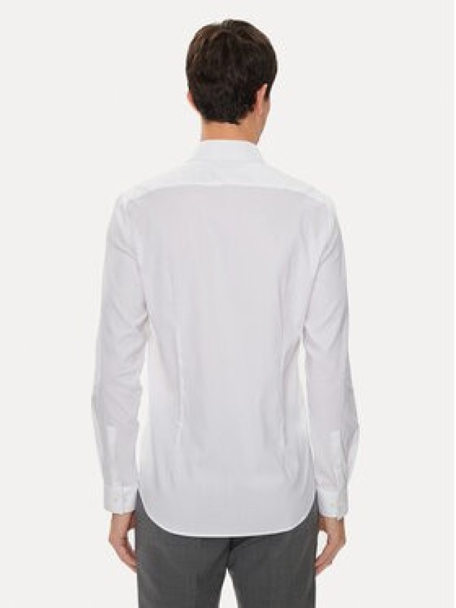 Calvin Klein Koszula K10K113182 Biały Slim Fit