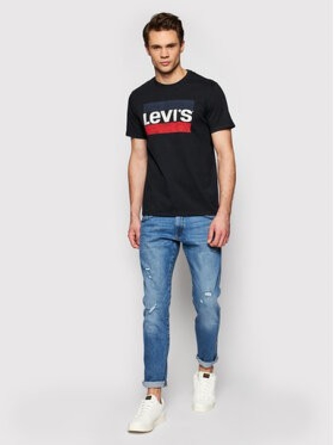 Levi's® T-Shirt Sportswear Graphic Tee 39636-0050 Czarny Regular Fit