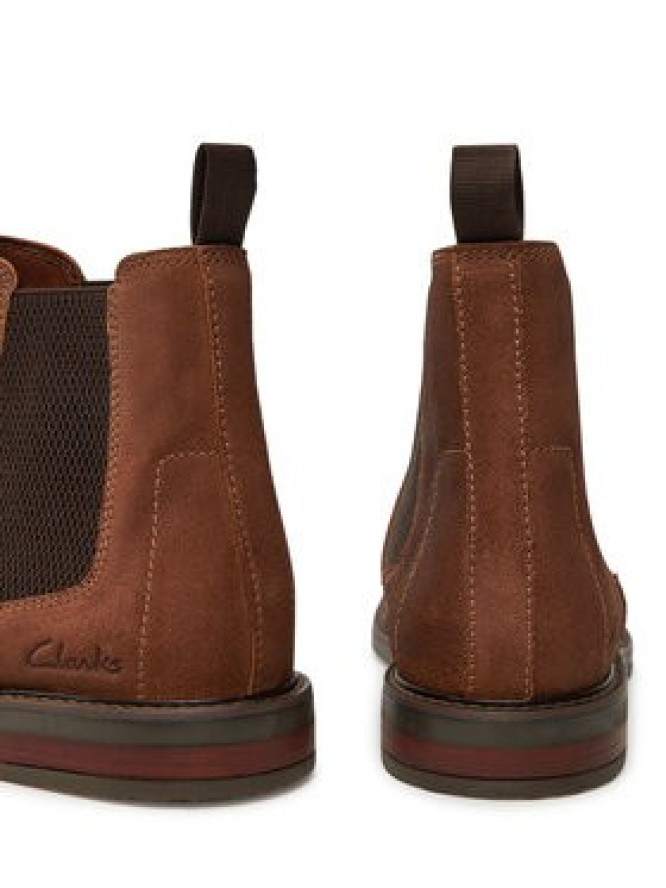 Clarks Sztyblety Jaxen Easy 26179436 Brązowy