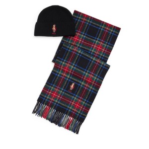 Zestaw Szalik i Czapka Polo Ralph Lauren